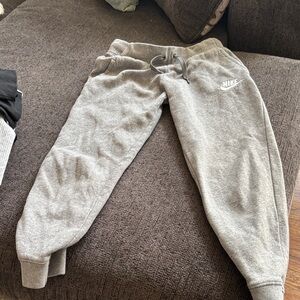 Nike Kids Light Gray Joggers